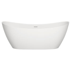 Ванна из искусственного камня Salini Noemi S-Sense 185x80 белая, с донным клапаном