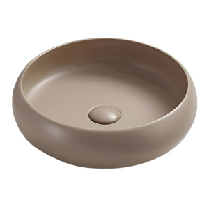 Раковина AVS Мерида 42x42 бежевая матовая